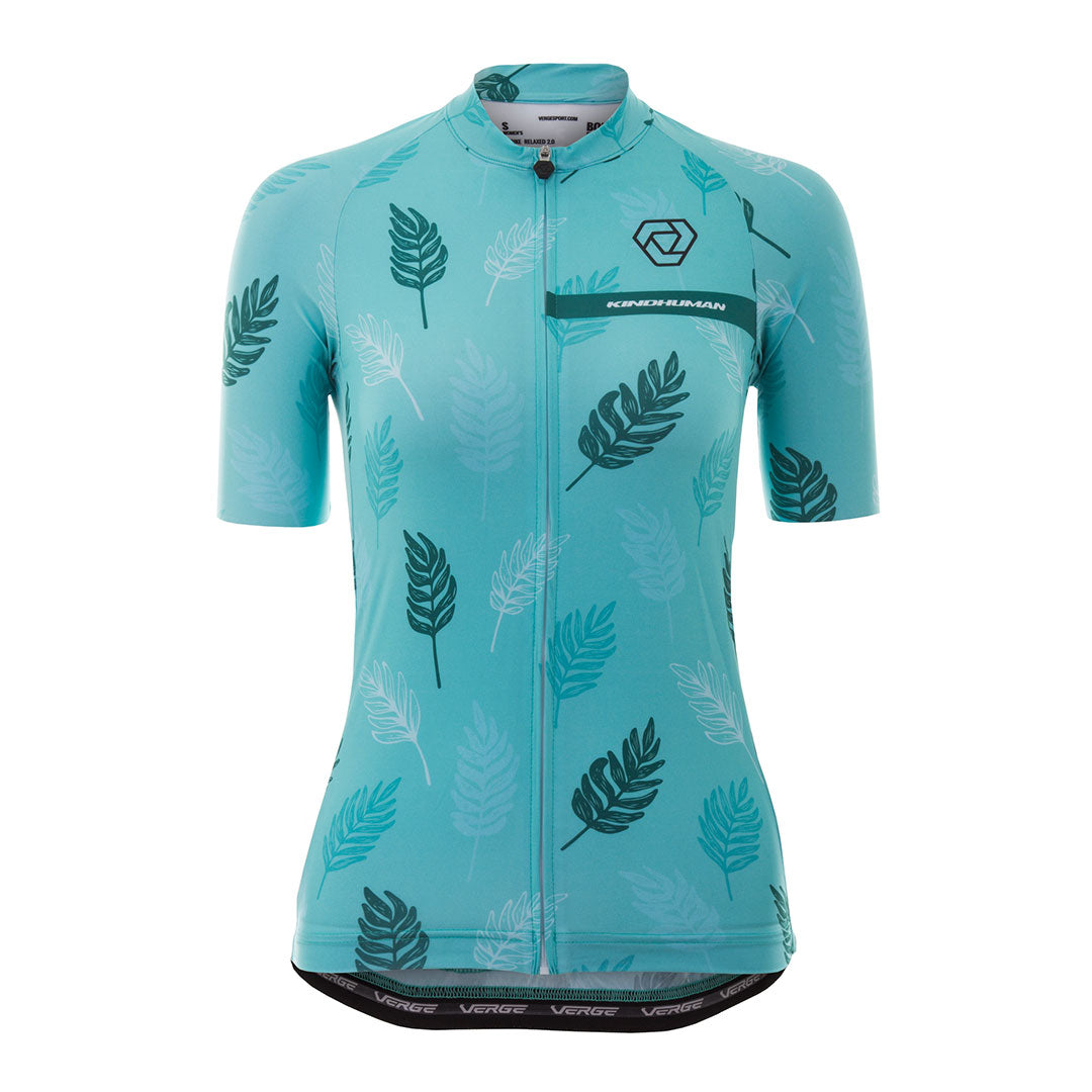 Floral on sale cycling jersey